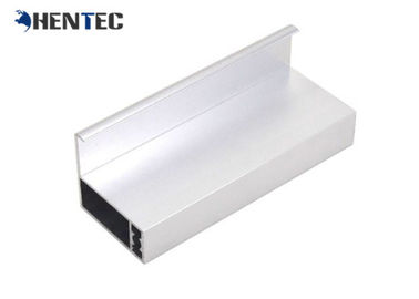 6063 Khung bảng điều khiển năng lượng mặt trời bằng nhôm Anodized với khớp vít / khớp góc