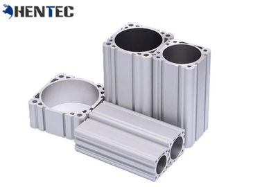 Bạc Anodized nhôm công nghiệp nhôm hồ sơ vỏ xi lanh nhôm