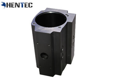 6063- Vỏ hồ sơ bằng nhôm công nghiệp màu đen bạc có độ bền cao