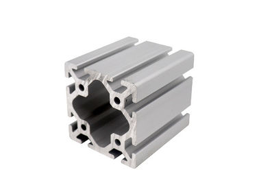 Hồ sơ nhôm công nghiệp anodized bạc V Khe hình dạng nhôm ép đùn