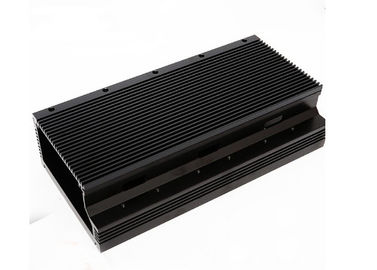 Vỏ nhôm ép cho thiết bị điện tử, Black Alu Profiles OEM