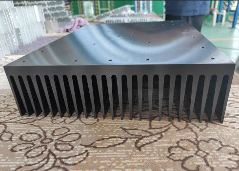 6063 Hồ sơ đùn tản nhiệt nhôm tiêu chuẩn Anodised