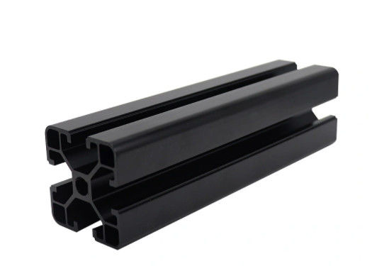 Hệ thống khung đùn nhôm đen Anodised T có rãnh T6