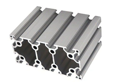 Hệ thống đùn nhôm Anodized 6063 T4 màu đen bạc Giai đoạn lắp ráp khe T