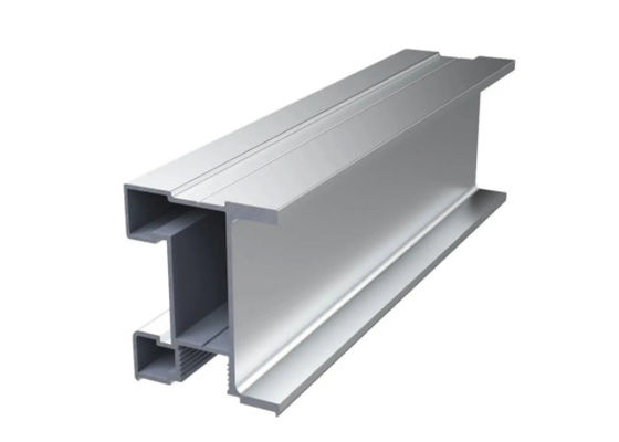 Hồ sơ đùn nhôm Sliver Anodised 6063 T6 GB 5237-2008