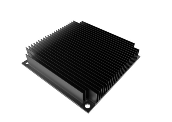 Cấu hình tản nhiệt ép đùn Anodized đen 6005 T66 cho máy tính công nghiệp