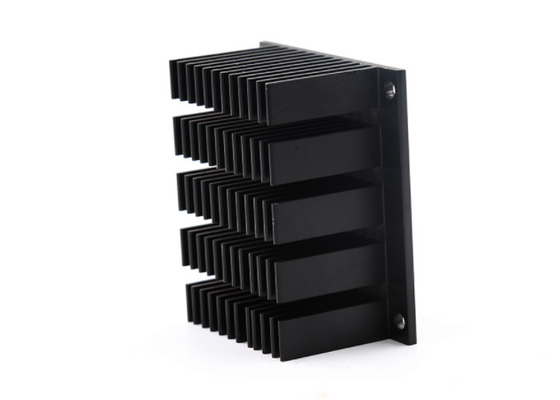 Hồ sơ đùn nhôm tản nhiệt nhôm anốt Alodine 6061 Temper hợp kim T5